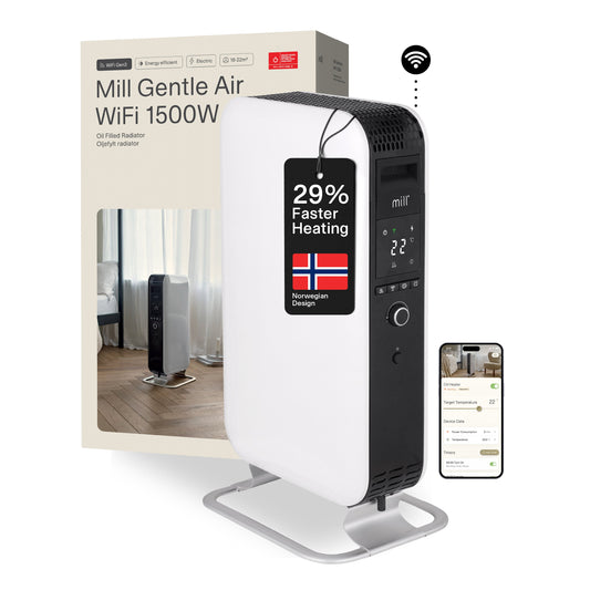 Mill | Heater | OIL1500WIFI3 GEN3 | Oil Filled Radiator | 1500 W