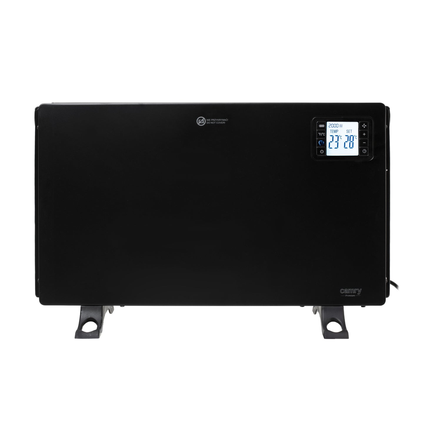 Camry Fan Heater with Remote Control | CR 7739 | Convection Heater | 2000 W