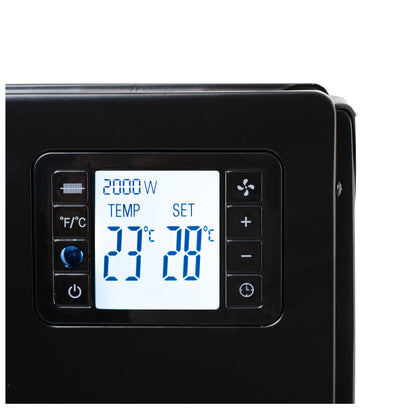 Camry Fan Heater with Remote Control | CR 7739 | Convection Heater | 2000 W