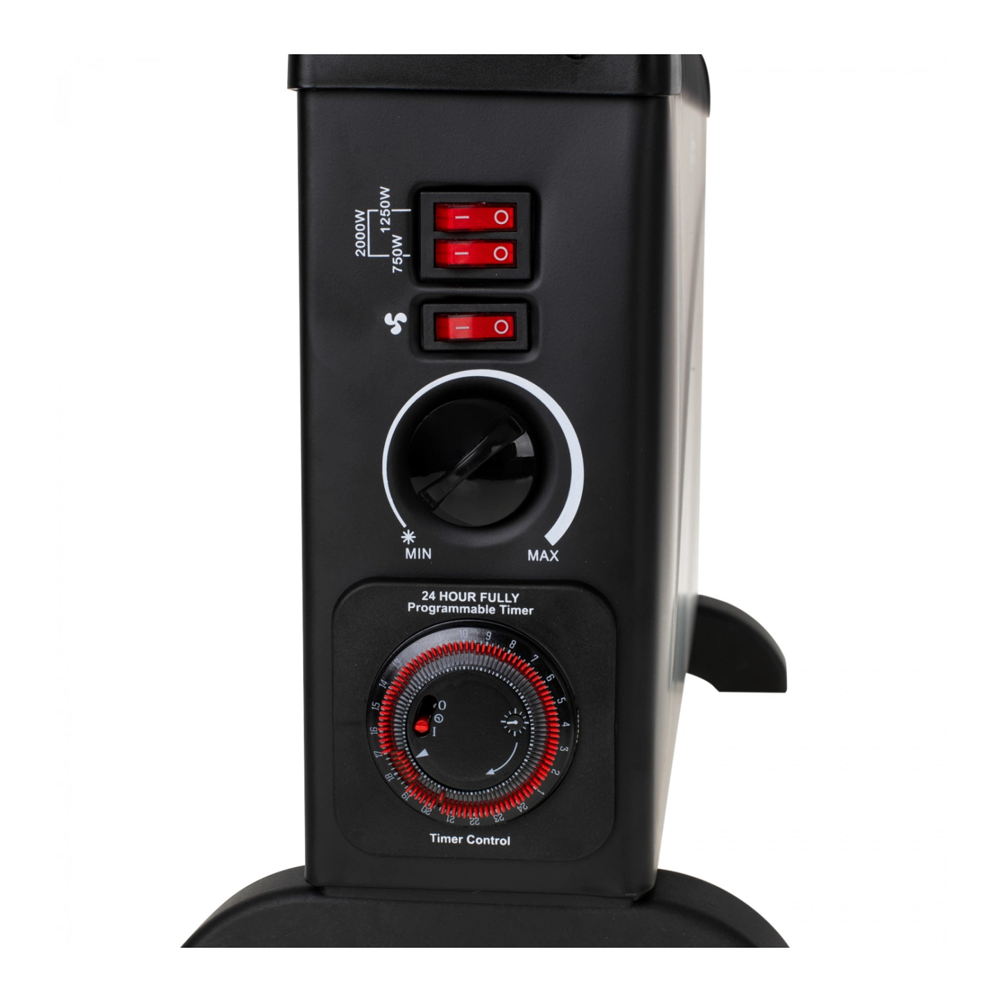 Mesko | Convector Heater with Timer and Turbo Fan | MS 7741b | Convection Heater | 2000 W