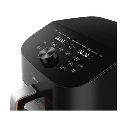 Midea Two Zone Airfryer | MAD1100DADK | Power 1850 W | Capacity 4.4/6.4 L