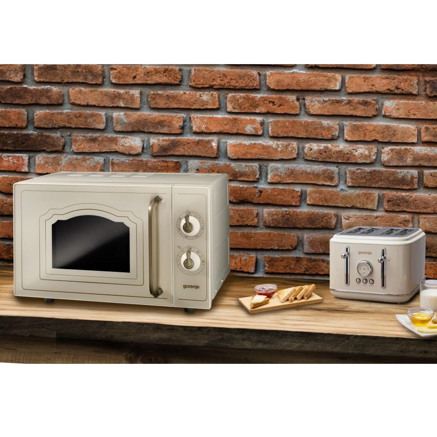 Gorenje Microwave oven | MO4250TCLI | Free standing | 700 W | Beige