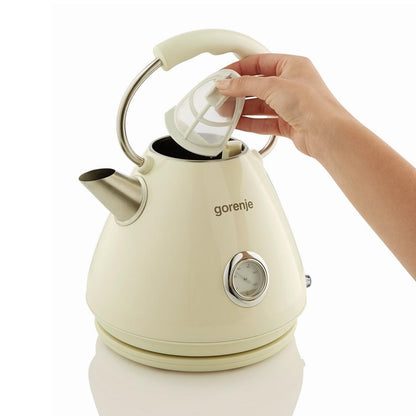 Gorenje | K17CLI | Standard | 2200 W | 1.7 L | Plastic/ metal | 360° rotational base