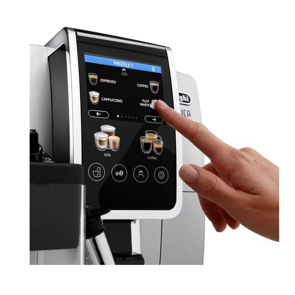Delonghi | Coffee Maker | Dinamica Plus ECAM380.85.SB | Built-in milk frother | Automatic | 1450 W