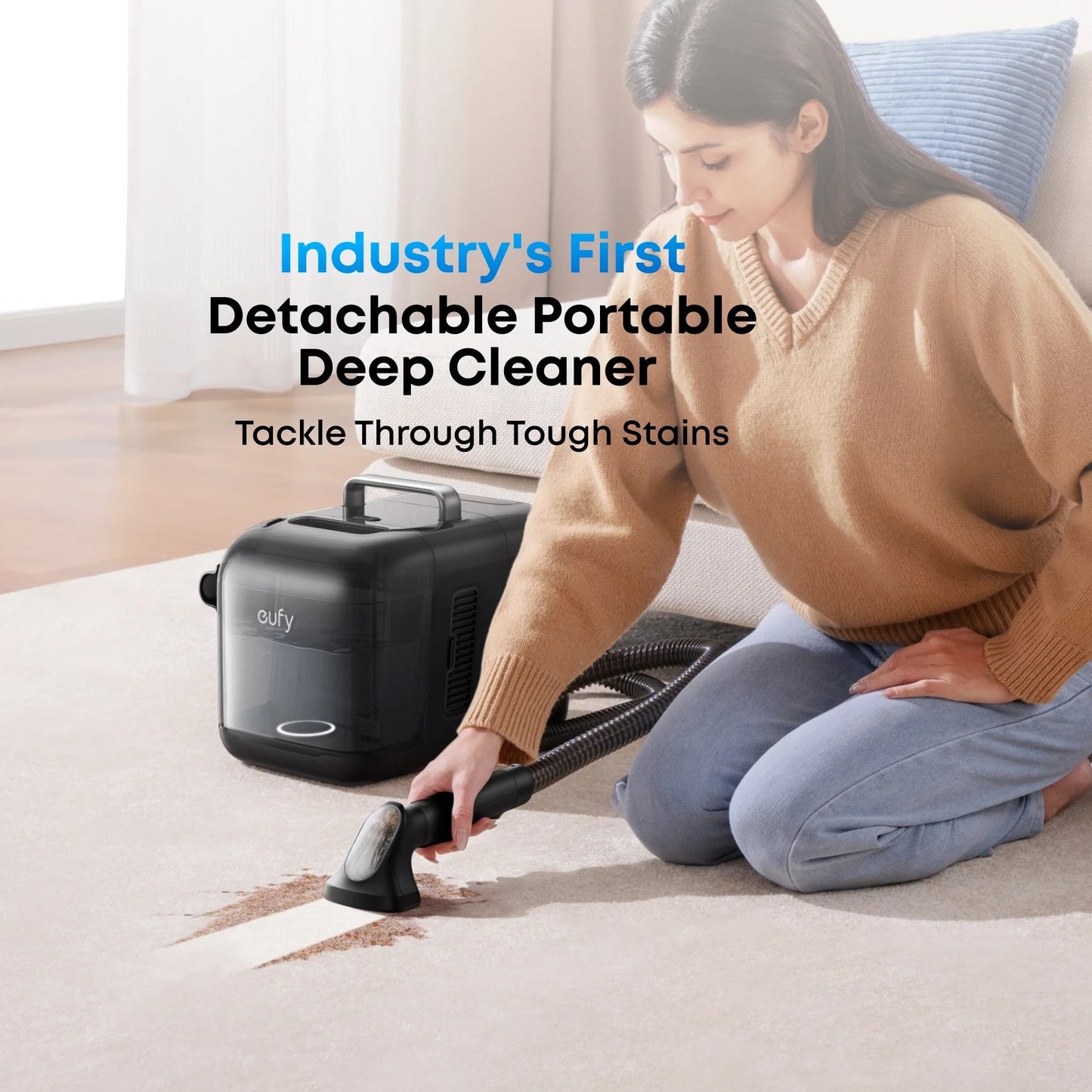 Anker Eufy Robot Vacuum Cleaner | Omni E28 | Wet&Dry | Dust capacity 3 L | 20000 Pa