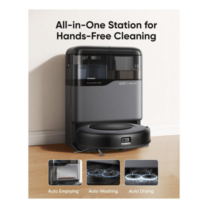 Anker Eufy | Robot Vacuum Cleaner with All-in-One Station | Omni C20 | Wet&Dry | 7000 Pa