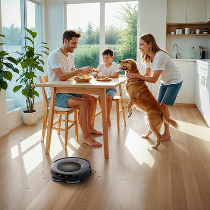 Anker Eufy | Robot Vacuum Cleaner with All-in-One Station | Omni C20 | Wet&Dry | 7000 Pa