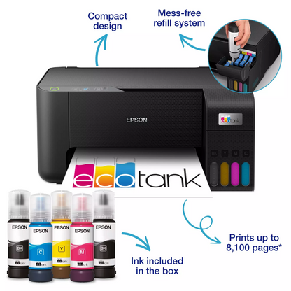Epson EcoTank | L3230 | Printer / copier / scanner | Colour | Ink-jet | A4/Legal