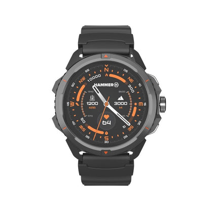 Hammer HAMMER | Watch 2 | Smart watch | Black | Orange | Water-resistant