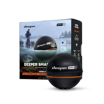 Deeper | Smart Sonar PRO+2 | Sonar | Wi-Fi | Black