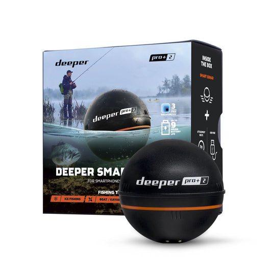 Deeper | Smart Sonar PRO+2 | Sonar | Wi-Fi | Black