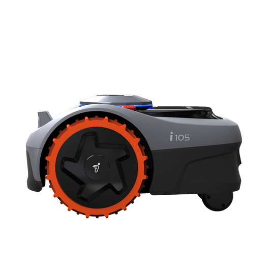 Segway | Navimow Robot Lawn Mower | i105E | Mowing Area 500 m² | Waterproof IPX6 | 58 dB
