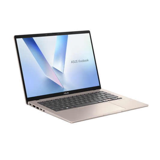 Asus Vivobook 14 X1407QA-LY045W | Platinum Gold | 14 " | IPS | WUXGA | 1920 x 1200 | Anti-glare | Snapdragon X | X1 26 100 | 16 GB