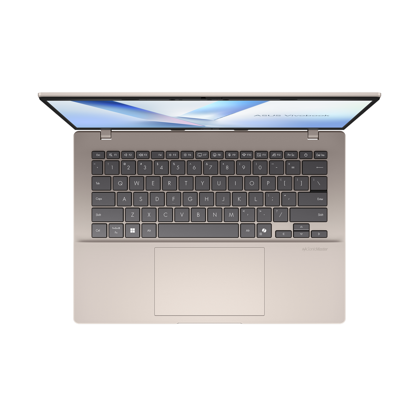 Asus Vivobook 14 X1407QA-LY045W | Platinum Gold | 14 " | IPS | WUXGA | 1920 x 1200 | Anti-glare | Snapdragon X | X1 26 100 | 16 GB