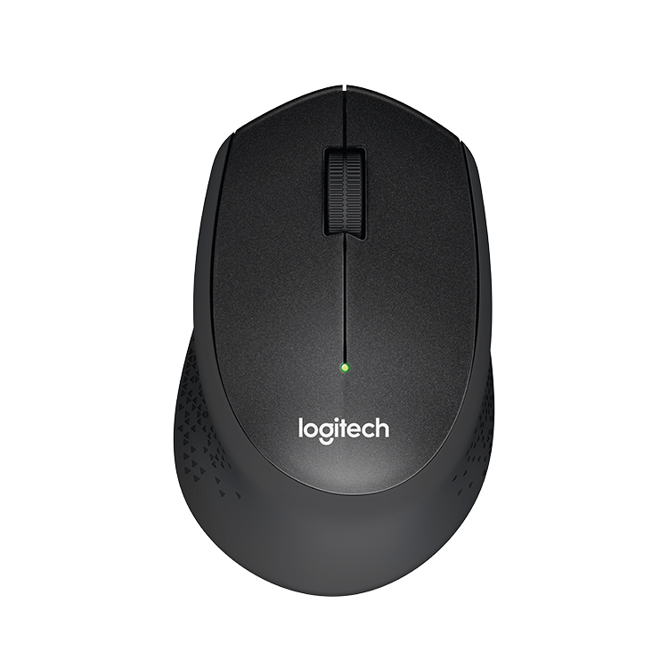 Logitech | Mouse | M330 Silent Plus | Wireless | Black