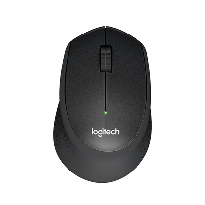 Logitech | Mouse | M330 Silent Plus | Wireless | Black