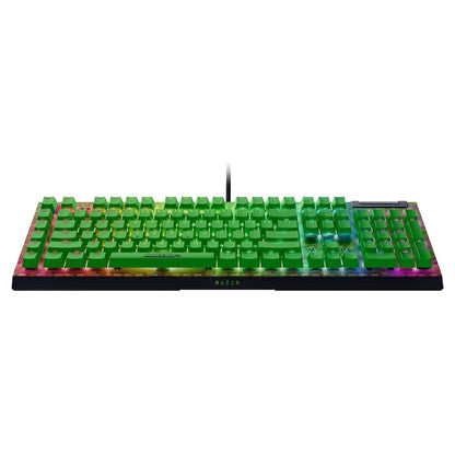 Razer BlackWidow V4 X | Gaming keyboard | Wired | Minecraft Edition | Green Mechanical Switches