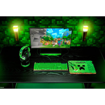 Razer BlackWidow V4 X | Gaming keyboard | Wired | Minecraft Edition | Green Mechanical Switches