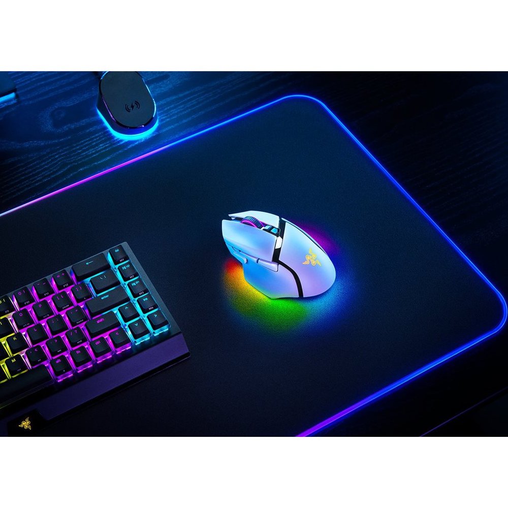 Razer | Basilisk V3 Pro | Gaming Mouse | Wireless | Bluetooth | White