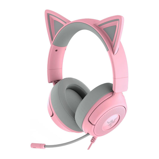 Razer Gaming Headset | Kraken Kitty V3 X | Wired | Over-Ear | Microphone | Quartz