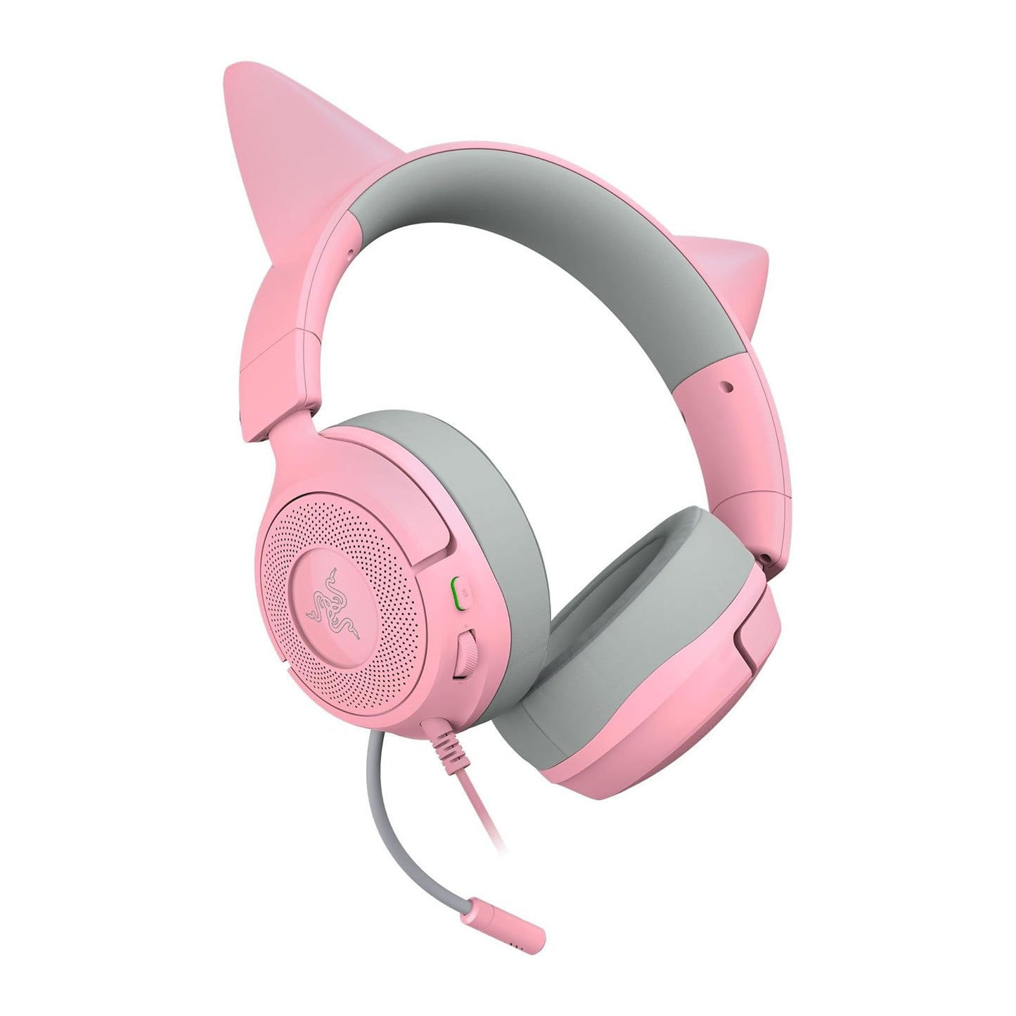 Razer Gaming Headset | Kraken Kitty V3 X | Wired | Over-Ear | Microphone | Quartz