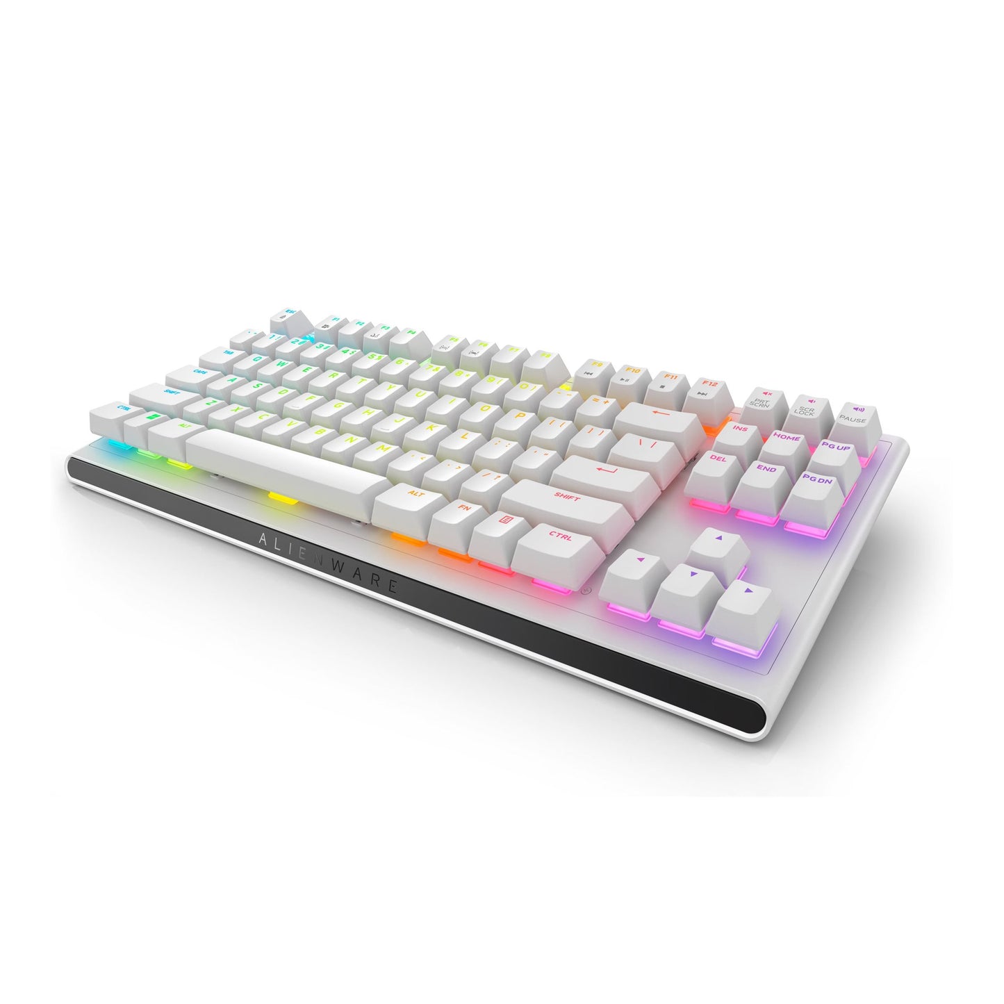 Dell AW420K Alienware | Tenkeyless Gaming Keyboard | Wired | US | Lunar Light | CHERRY MX Red