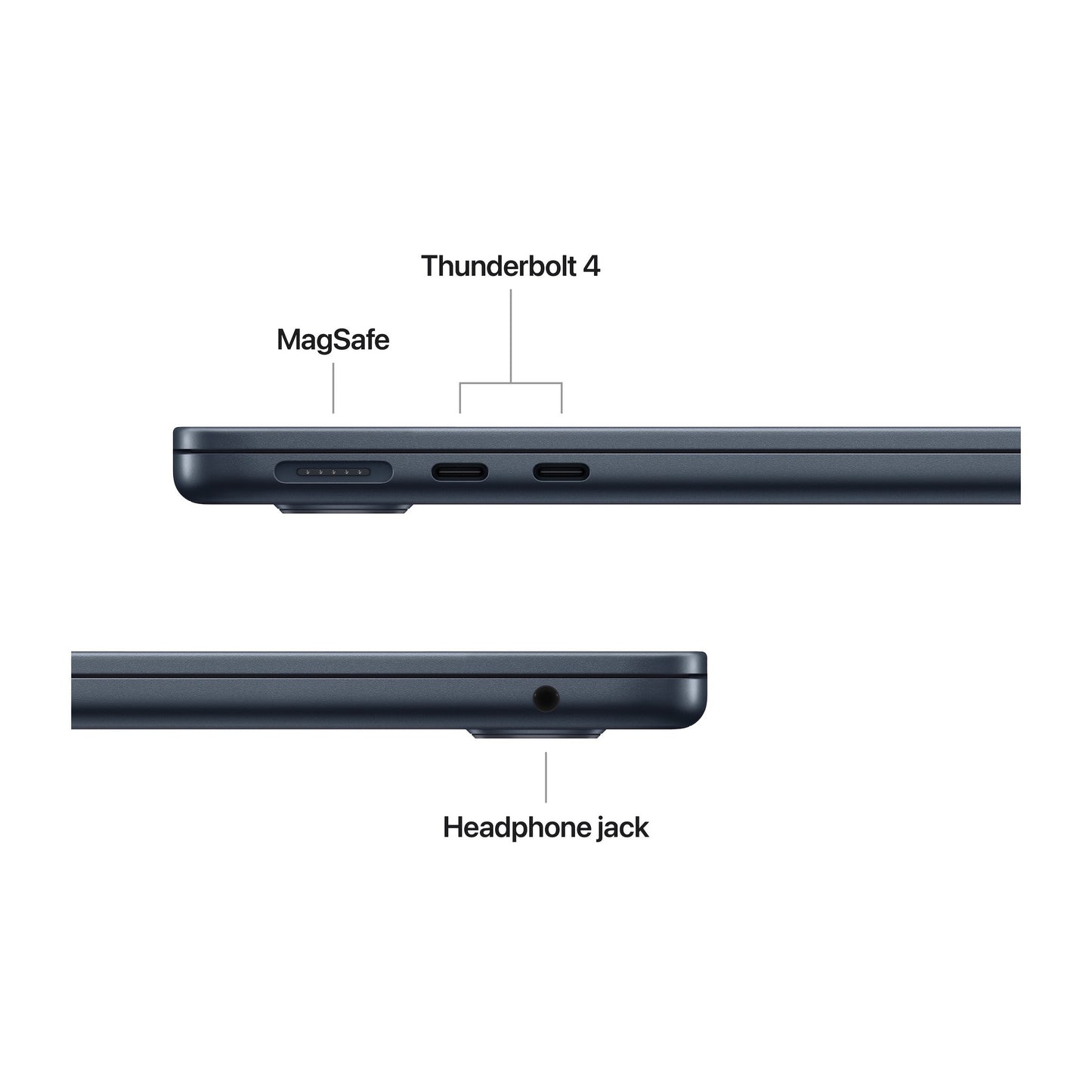 Apple MacBook | Air | Midnight | 13 " | 2560 x 1664 | Apple M4 | 16 GB | 256 GB | Apple M4 chip 10-core CPU/8-core GPU