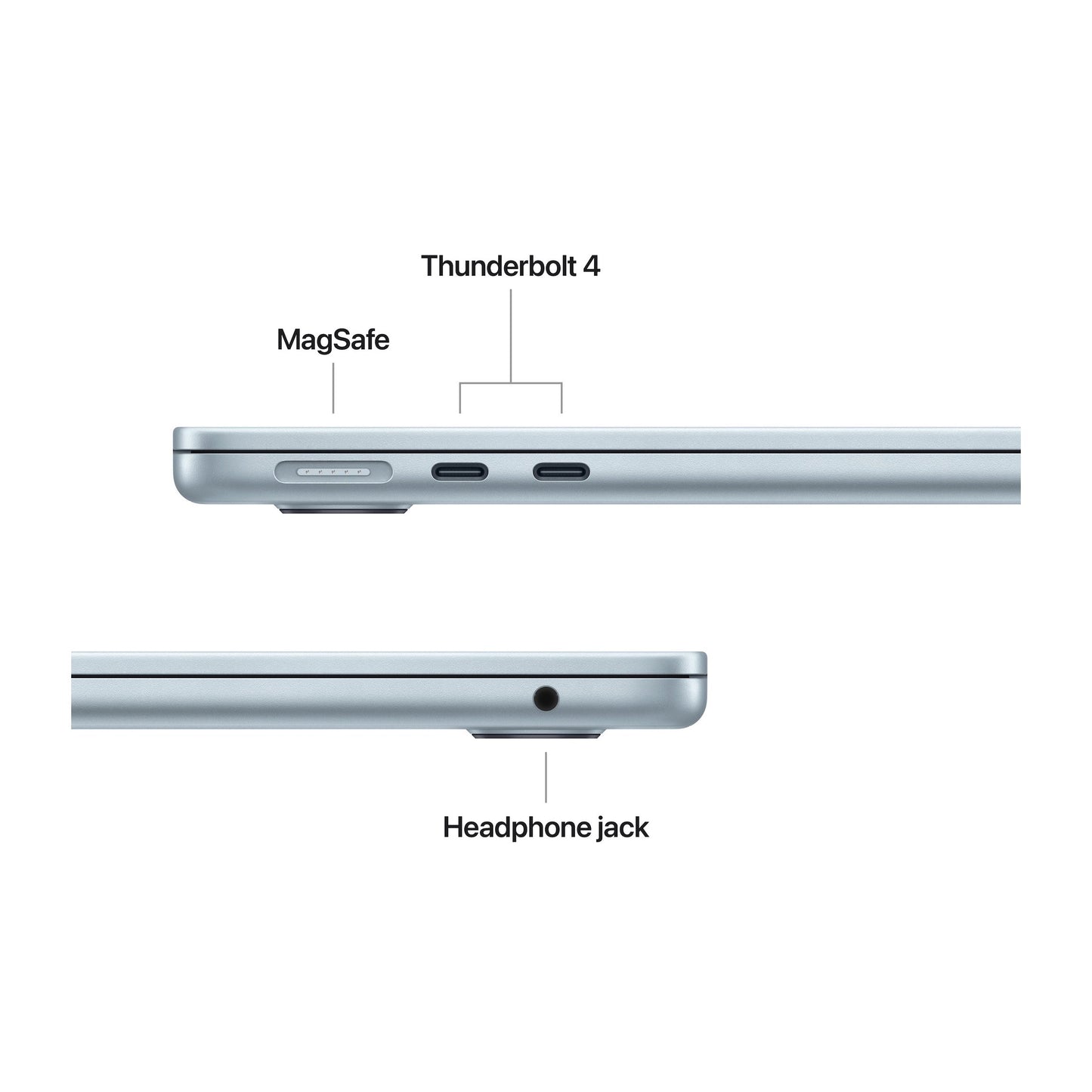 Apple MacBook | Air | Sky Blue | 13 " | IPS | 2560 x 1664 | Apple M4 | 16 GB | 256 GB | Apple M4 chip 10-core CPU/8-core GPU