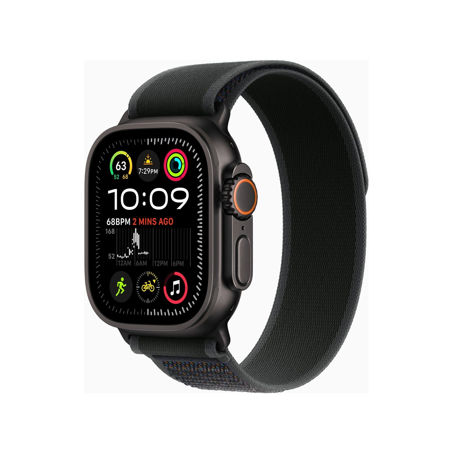 Apple Watch | Ultra 2 | Smart watch | Titanium (grade 5) | 49 mm | Black | Apple Pay | 4G