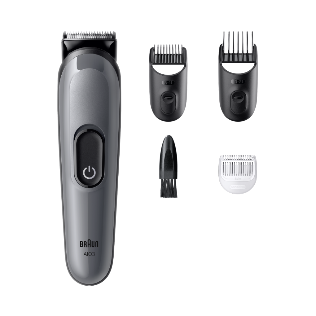 Braun 4-in-1 Grooming Kit | All-in-One Series 3 AIO3500 | Cordless | Number of length steps 14