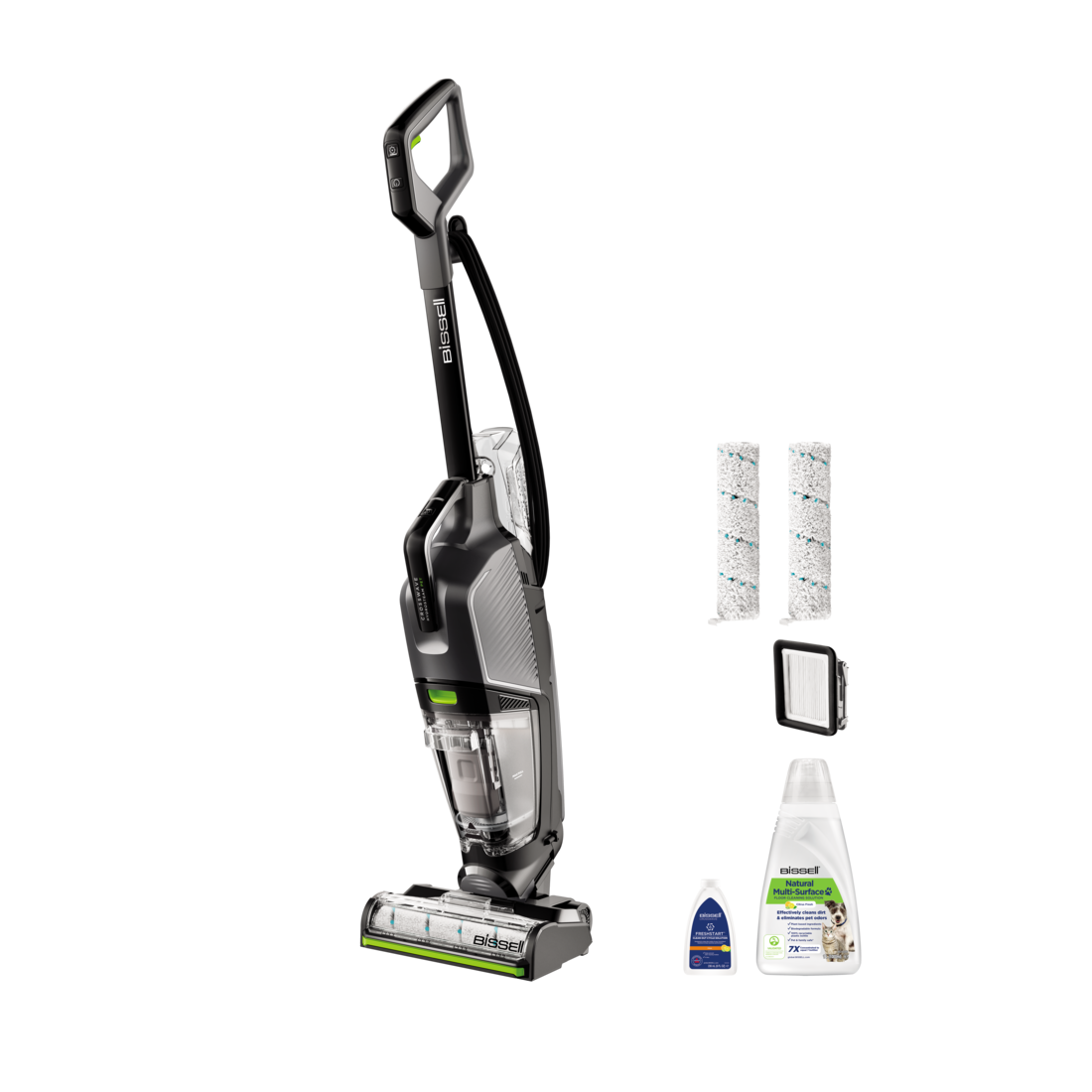 Bissell | All-in One Multi-Surface Cleaner | Crosswave HydroSteam Pet Pro | Corded operating | Washing function | 1100 W