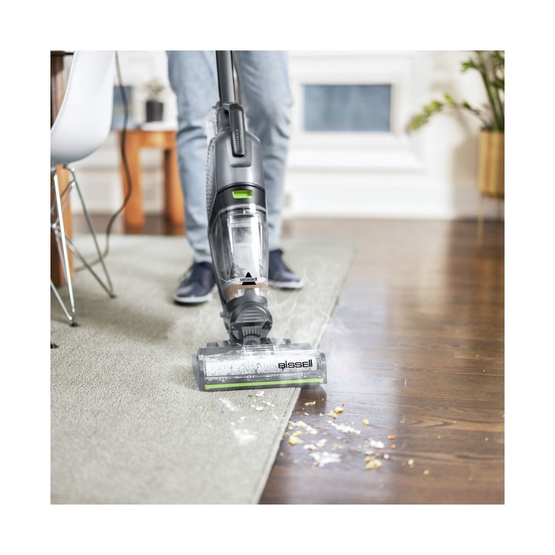 Bissell | All-in One Multi-Surface Cleaner | Crosswave HydroSteam Pet Pro | Corded operating | Washing function | 1100 W