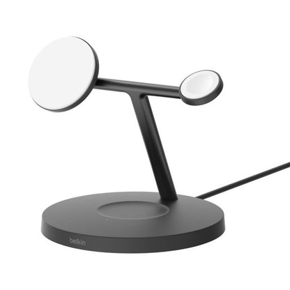 BELKIN BOOST CHARGE PRO | 3in1 Qi2 | 15w | Wireless | Charger with Apple watch fast charge | Black