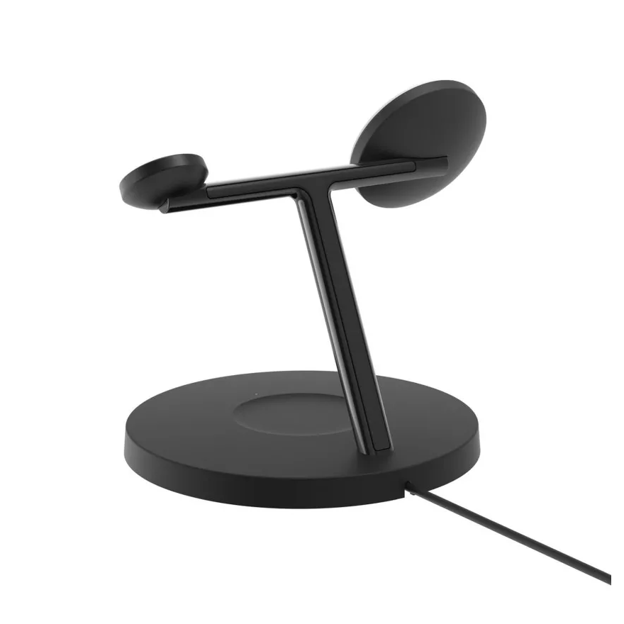 BELKIN BOOST CHARGE PRO | 3in1 Qi2 | 15w | Wireless | Charger with Apple watch fast charge | Black