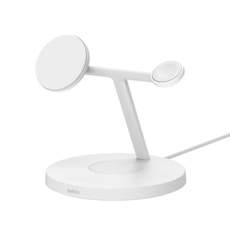 BELKIN BOOST CHARGE PRO | 3in1 | 15w | Wireless | Charger with Apple watch fast charge | White