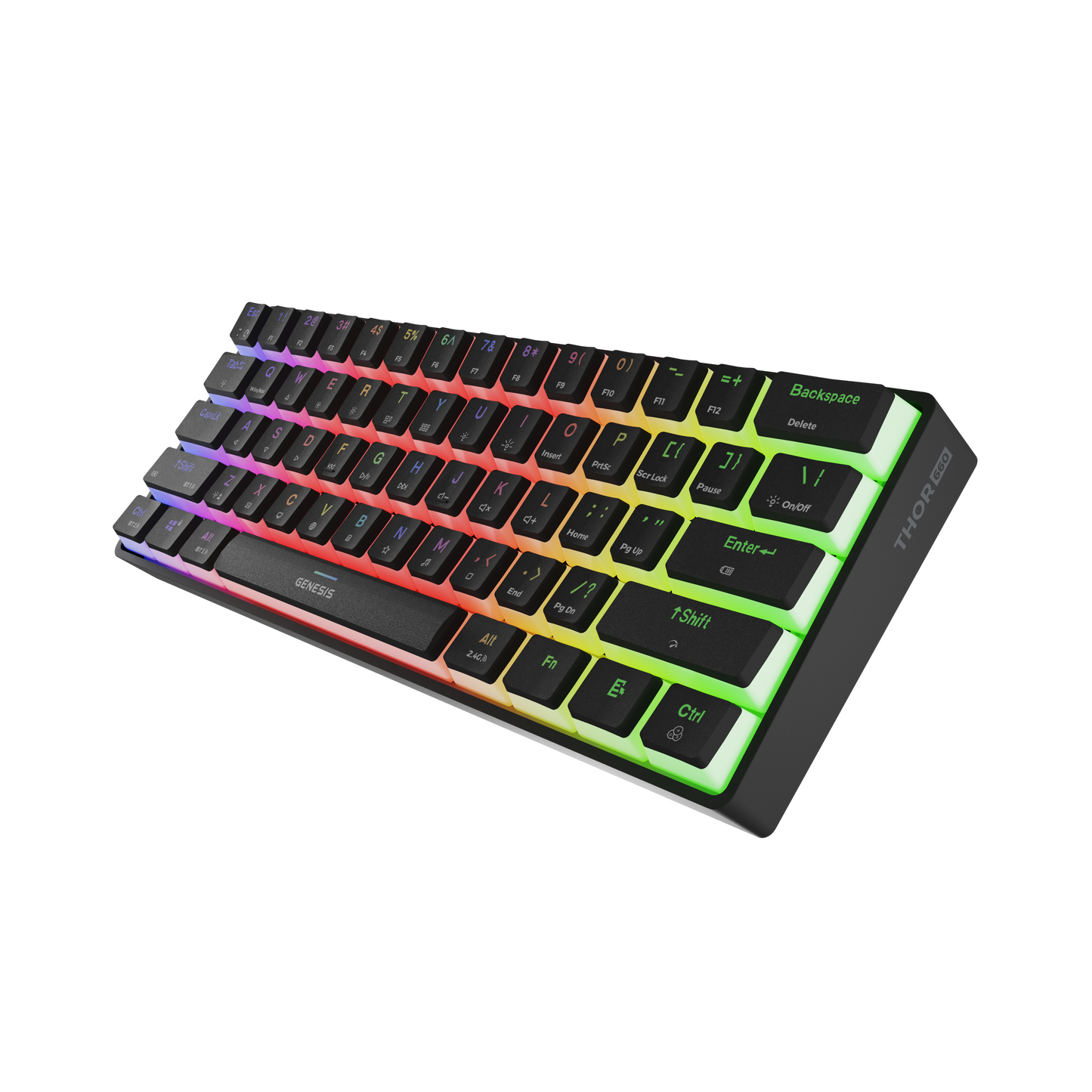 Genesis | THOR 660 G2 | Gaming keyboard | Wireless/Wired | US | Black | 2.4 GHz, Bluetooth, USB | Tactile