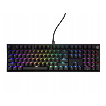 GENESIS THOR 404 RGB Mechanical Gaming Keyboard | Gateron Yellow Pro | US Layout