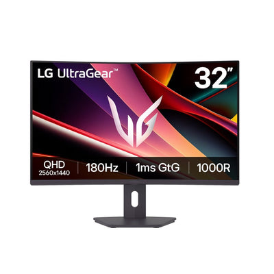 LG 32G600A-B | 32" | VA | QHD 2560 x 1440 at 180 Hz | 250 cd/m²