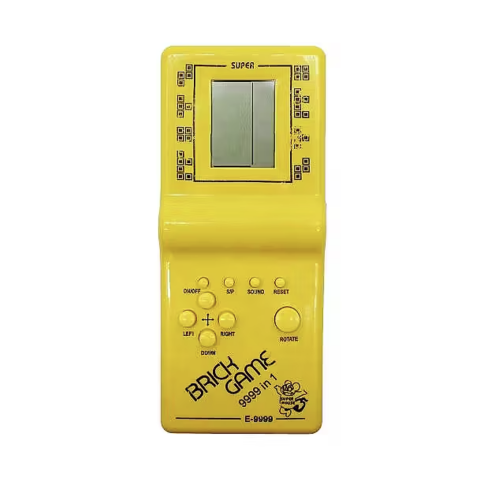 Game TETRIS | Black | Red | Yellow | Blue | Green