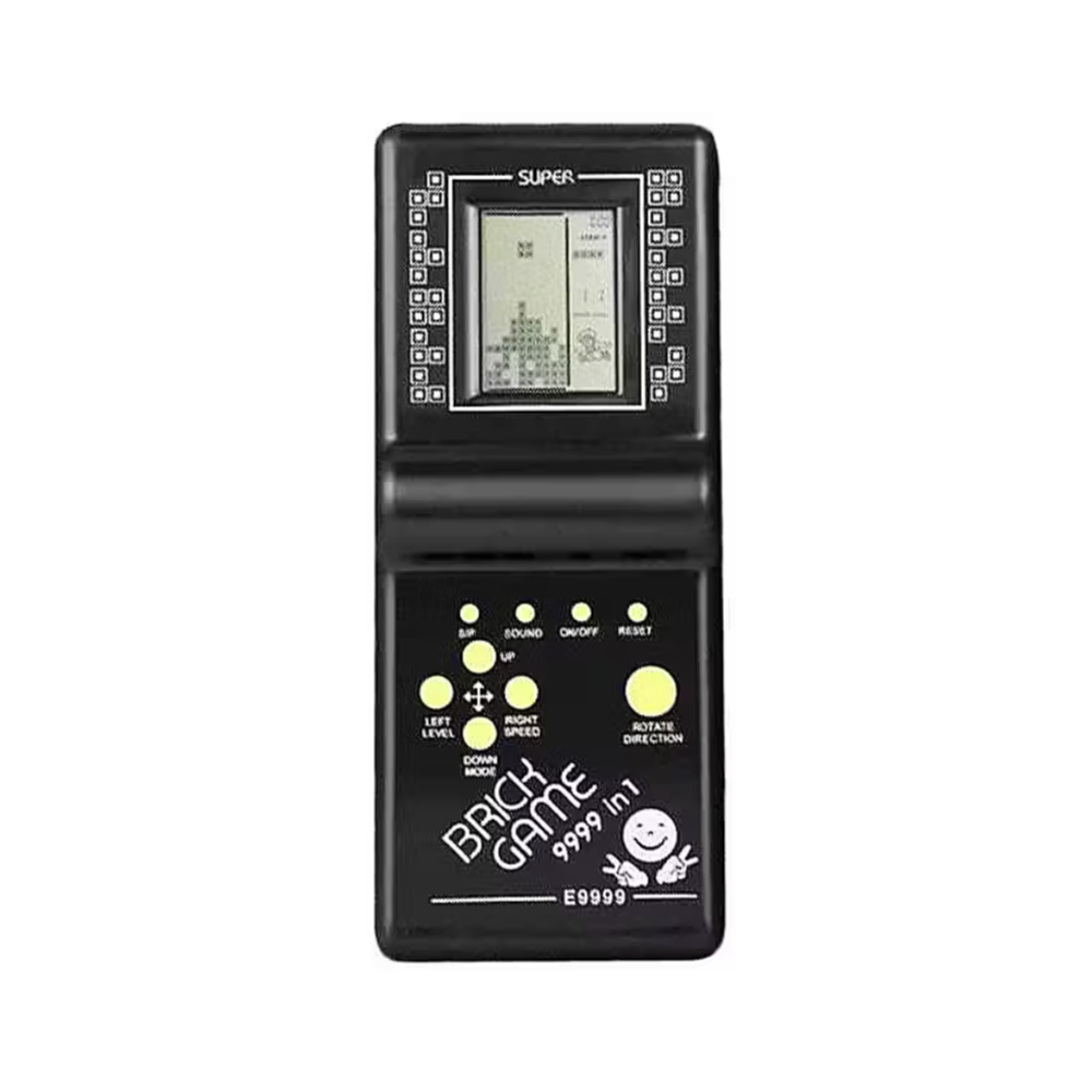 Game TETRIS | Black | Red | Yellow | Blue | Green