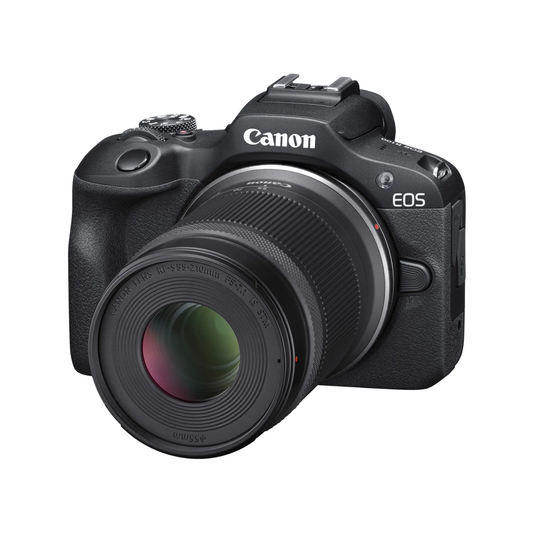 Canon EOS | R100 | RF-S 18-45mm F4.5-6.3 IS STM lens | Black