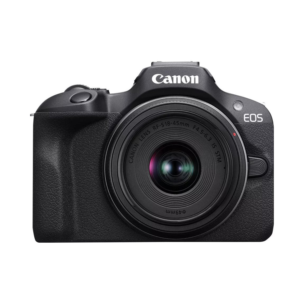 Canon EOS | R100 | RF-S 18-45mm F4.5-6.3 IS STM lens | Black