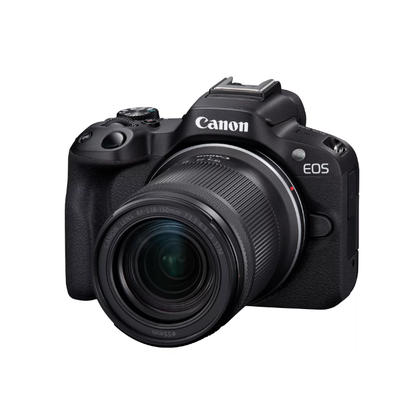 Canon EOS | R50 | RF-S 18-150mm F3.5-6.3 IS STM lens | Black