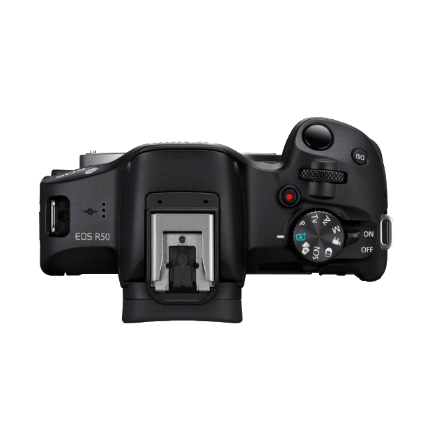 Canon EOS | R50 | RF-S 18-150mm F3.5-6.3 IS STM lens | Black