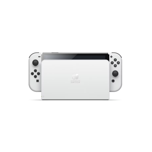 Nintendo Switch OLED | 64GB | 17.8 cm (7") | Black & White | Neon Blue & Neon Red