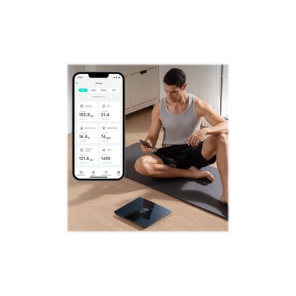 Eufy | Smart Scale P2 Pro | Health Control Electronic Bathroom Scales | 180 kg | Black