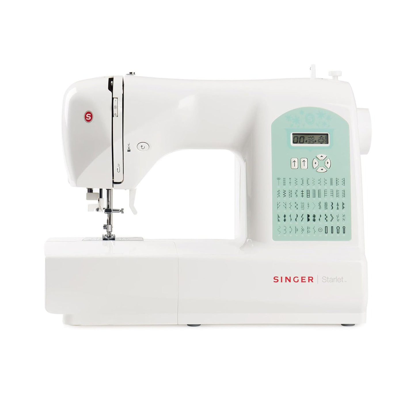 Sewing machine | Singer | STARLET 6660 | Number of stitches 60 | Number of buttonholes 4 | White