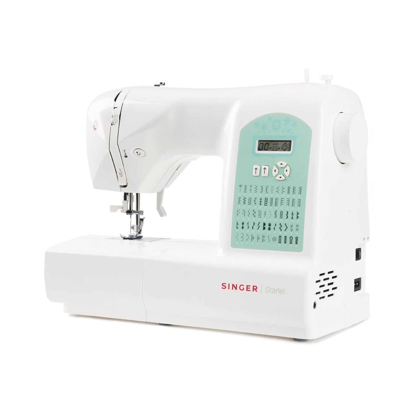 Sewing machine | Singer | STARLET 6660 | Number of stitches 60 | Number of buttonholes 4 | White