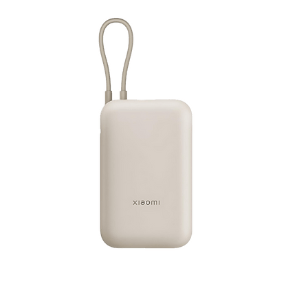 Xiaomi | Batterie externe | 10 000 mAh | 2 ports : USB et USB-C 24 broches | Beige