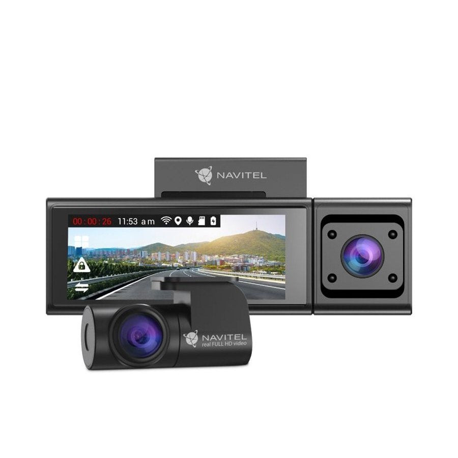 Navitel | Triple channel Full HD Dashcam | RC3 PRO | IPS 3.16", 820x320 | GPS (satellite) | Maps included